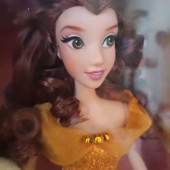 NIB Vtg 1991 Disney Beauty & the Beast Belle Doll Collectible Spinning Dress1722 - Picture 8 of 16